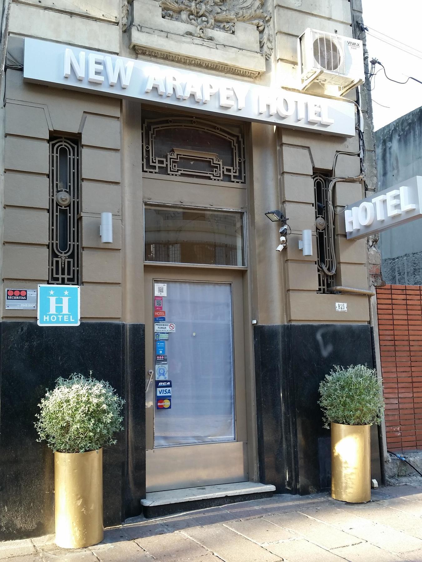 New Arapey Hotel Montevideo Eksteriør billede
